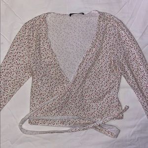 Brandy Melville Wrap Top
